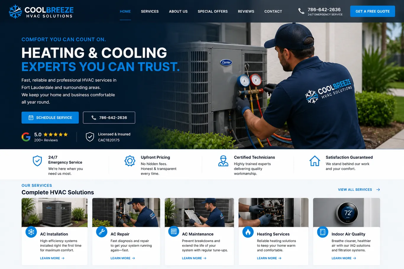 CoolBreeze HVAC Solutions